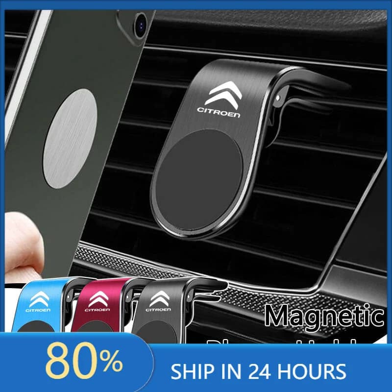 Car Stickers Magnetic Car Phone Holder Metal Stand Accessories For Citroen C2 C3 C4 C5 C1 C6 Berling Xsara Picasso Saxo Cactus D