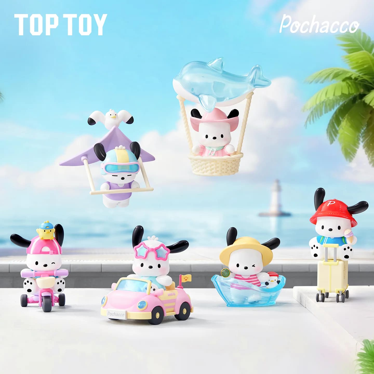 Nuovo autentico TOPTOY Pacha Dog Travel Diary Series Blind Box Simpatico ornamento da tavolo Scatola a sorpresa - Regalo di compleanno per ragazze