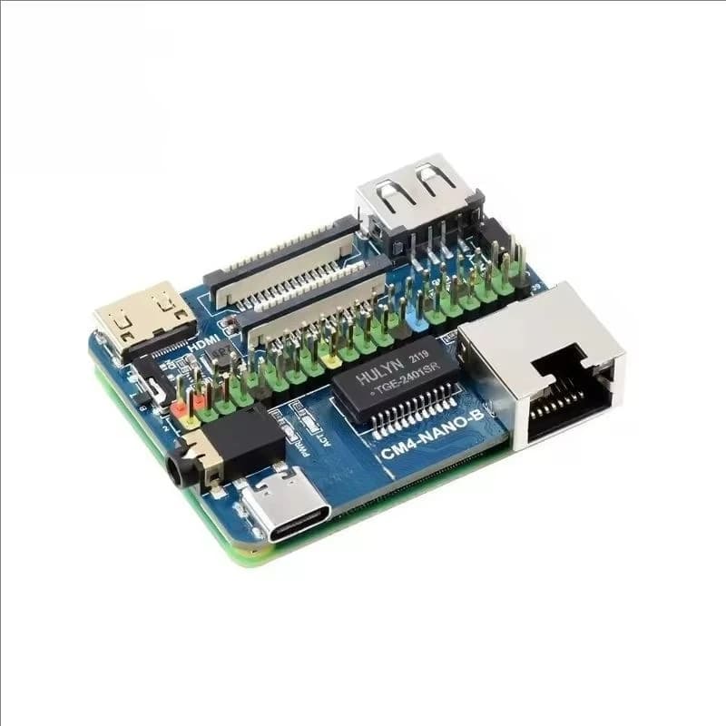 Scheda di Espansione CM4 Multi-Interfaccia, Modulo di Calcolo con Piastra Base per Raspberry Pi CM4