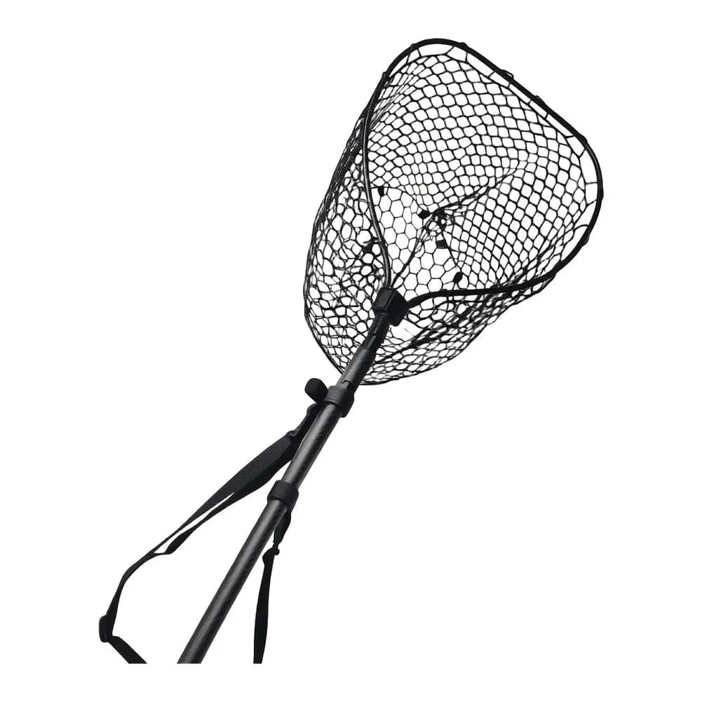 /Telescopic /Carbon /Fiber Landing Net Foldable Silicone Mesh With Shoulder Strap For Freshwater Saltwater Fishing Equipment