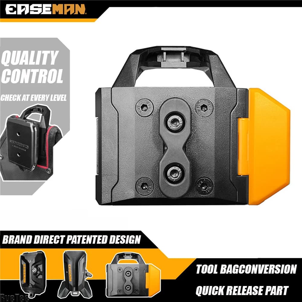 EASEMAN Borsa da cintura universale per attrezzi da appendere rapidamente gli accessori Custodia per organizer per attrezzi da elettricista Regalo da uomo