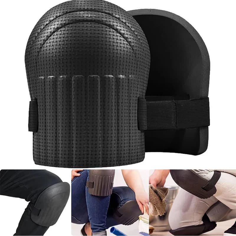 2 pezzi/set ginocchiere in schiuma EVA, protezione per ginocchia, imbottitura morbida, sicurezza sul lavoro, autoprotezione, ginocchiere sportive per giardinaggio e pulizia