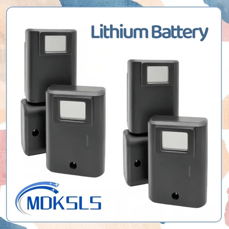 Recharge Laser Level Lithium Battery 6800/13600mAh Large Capacity Digital Lithium Polymer Battery W/ Number Display Level Part