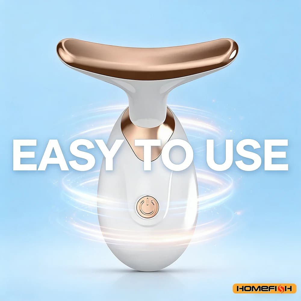 EMS Microcurrent Satin Face Massage - Remove skin immediately, smooth wrinkles, with ionic enhancement function. Portable