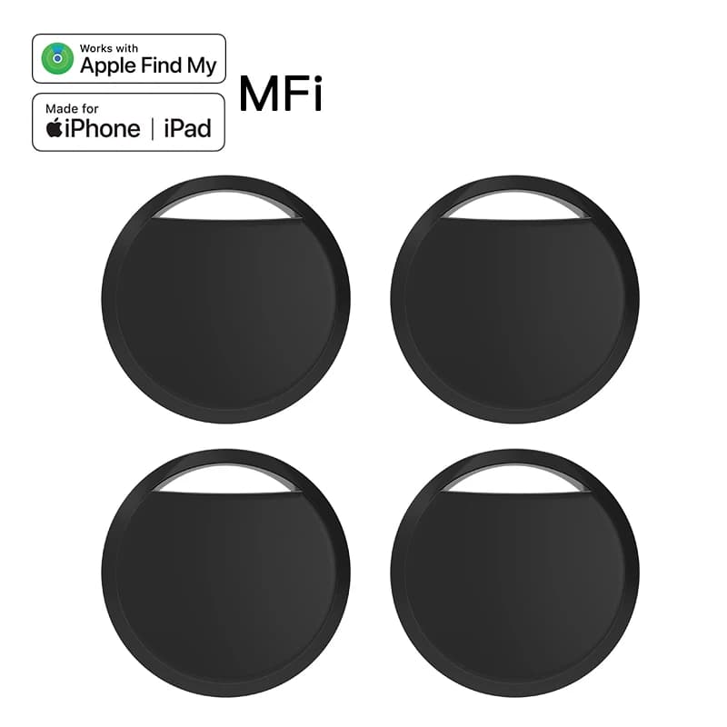 1/2/4 pieces Anti-loss tracker for Apple Airtag Replace by Find my Bluetooth GPS tracker for luggage IOS MFi Key Finder