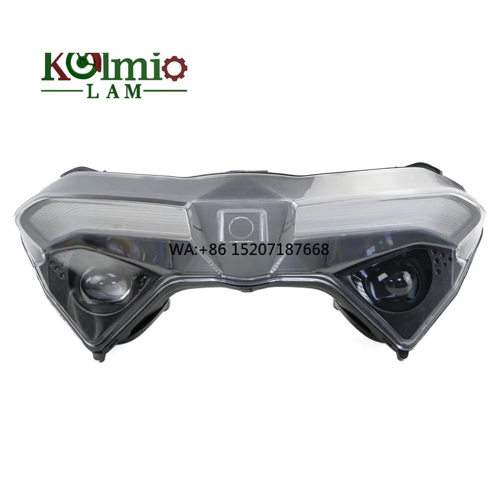 -LAM Misura per PanigaleV4/V2 Moto LED Faro Anteriore Gruppo Faro per DUCATI Panigale V4 V4S V4R V2 2020-2023