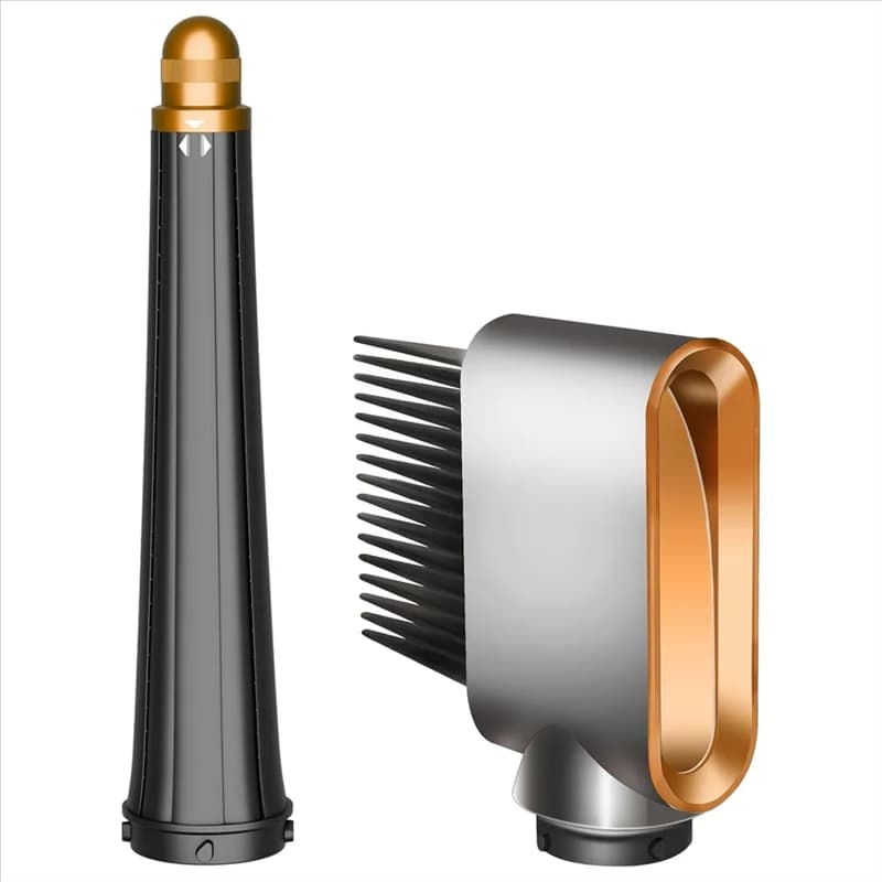 oSHOP JOURNEYPerPer Dyson Airwrap HS01 HS05 Automatic curling iron - 20 mm-36 mm long conical cylinder and wide tooth comb accessory