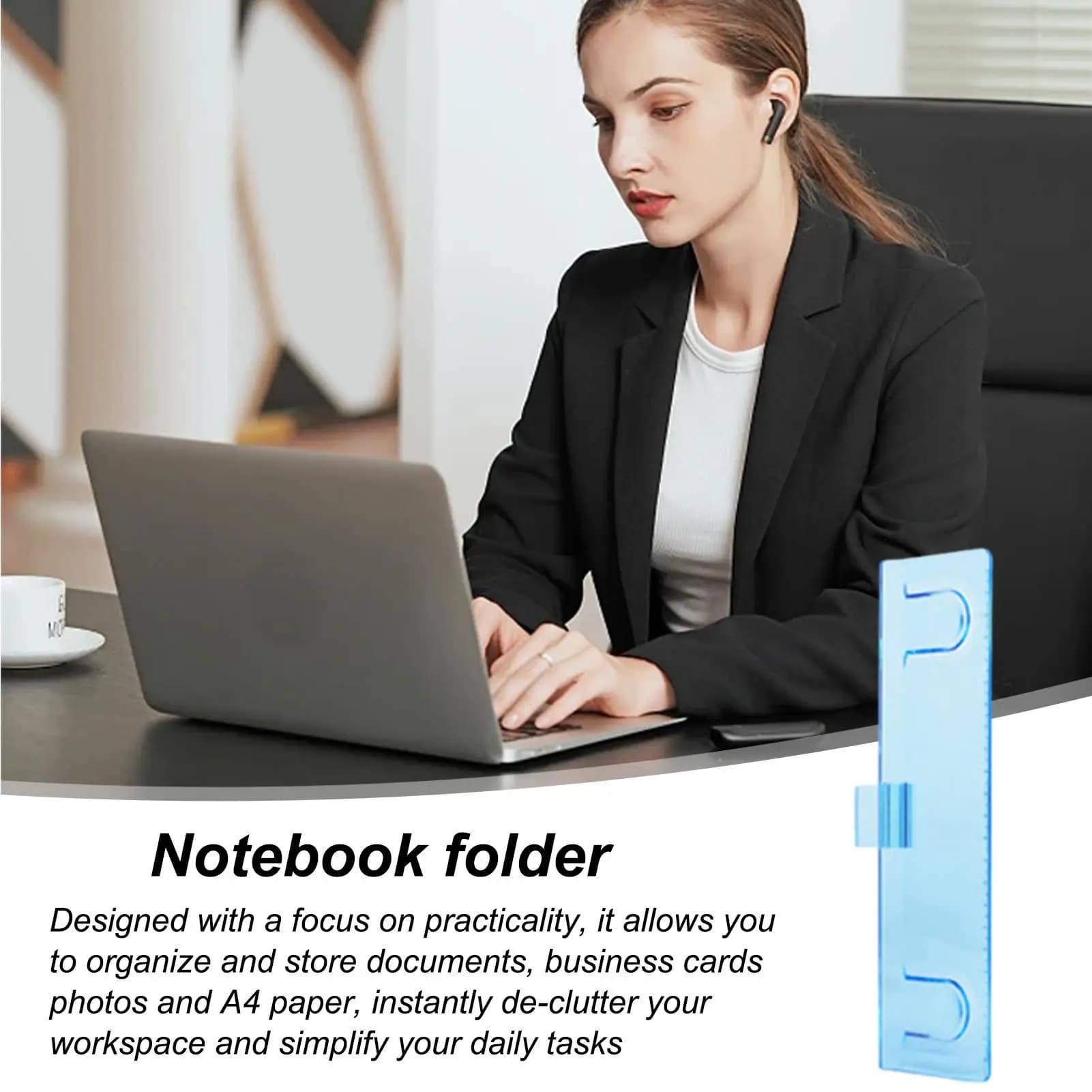 Documents Holder Clip Desktop Book Stands Computer Desk Organizer Monitor Computer Monitors Supplies School Supplies Office Book