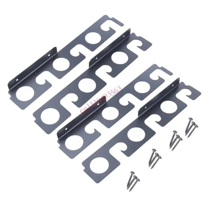 Supporto per asta orizzontale Portacanna da pesca a 6/12 aste Portacanne da parete per soffitto Strumento archiviazione da da