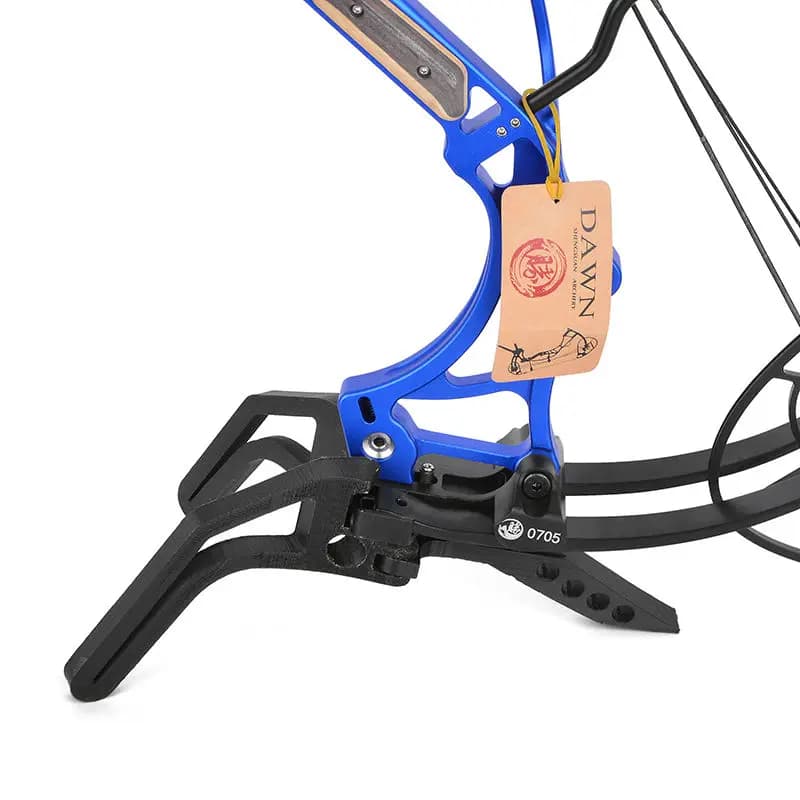 Supporto per treppiede per arco composto per tiro con l'arco Supporto per rack per calcio Tiro al bersaglio 3D