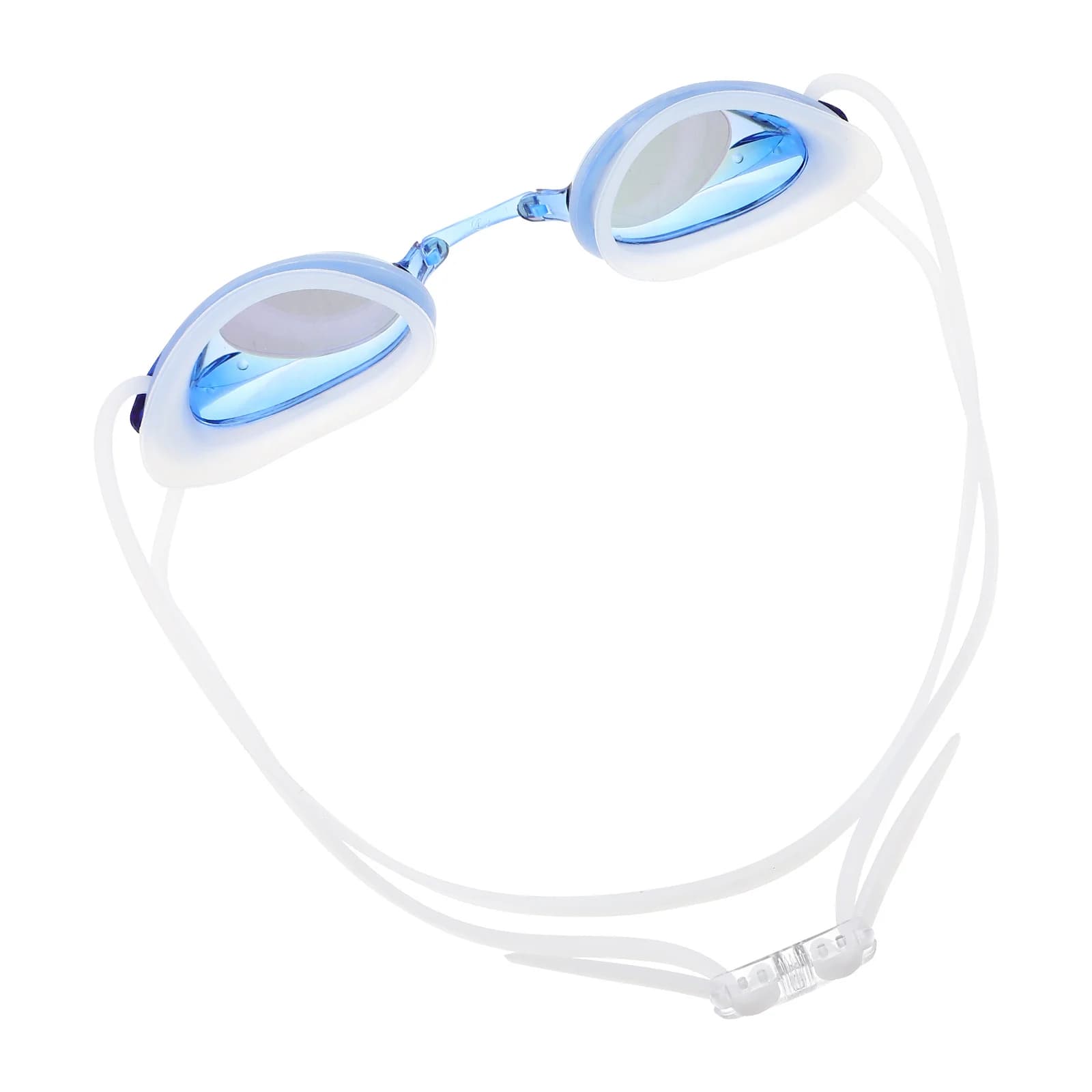 1 set of anti-fog swim glasses for adults, transparent swim glasses with double protection against the enclosure, for swimming, man, woman, professional