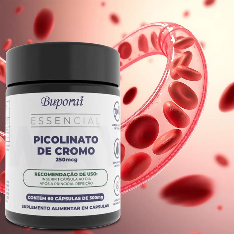 Chromium Picolinate: support for blood sugar and metabolism, weight management and food pain, helps insulin energy and sensitivity