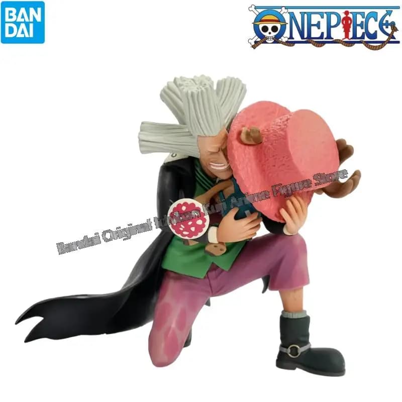 In Stock Bandai Original Box Garage Kit One Piece Tony Tony Chopper Dr Hiriluk Iconic Scene Anime Characters Collectible Statue