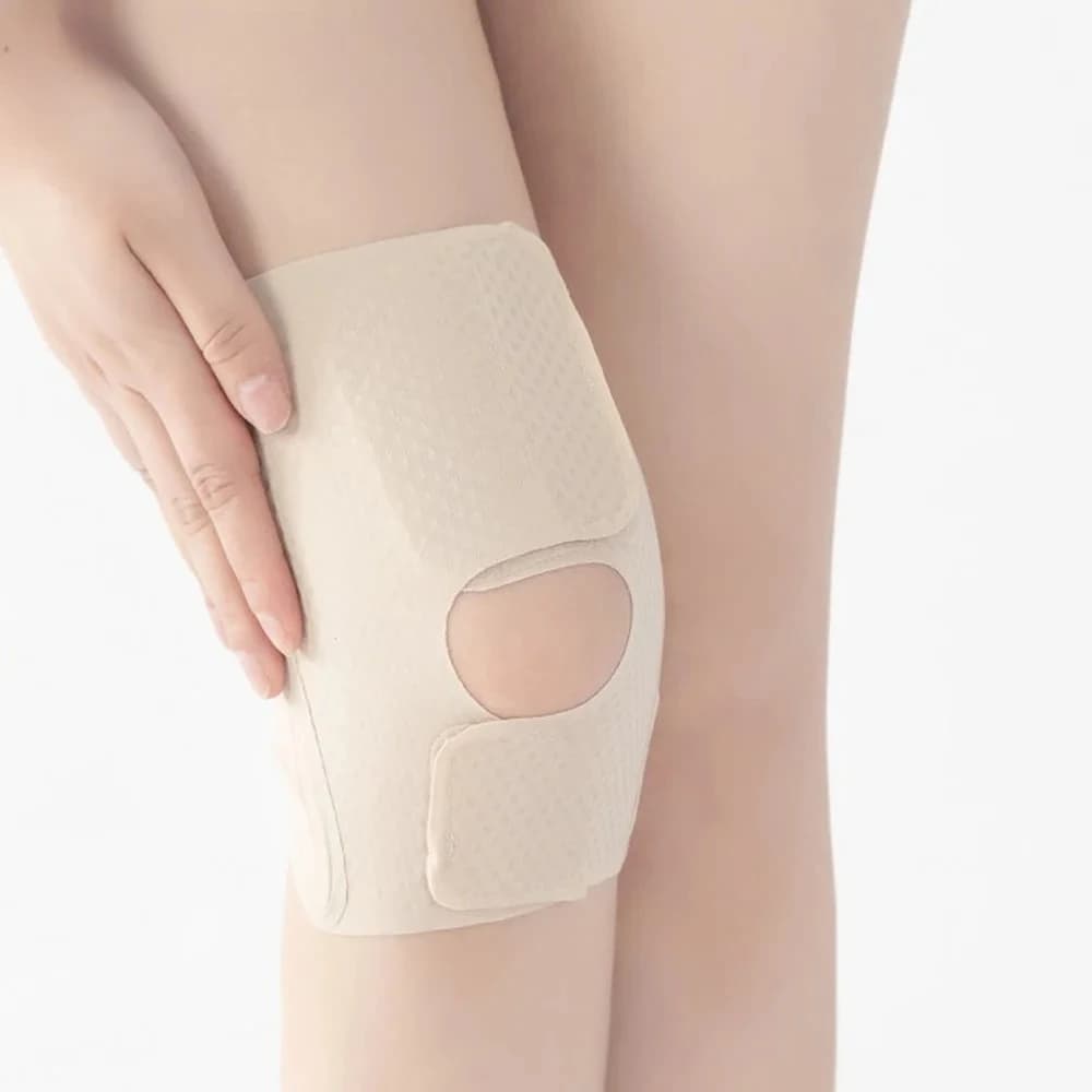 Ginocchiera 1PC con stabilizzatori laterali per alleviare l'artrite del dolore al ginocchio con strappo al menisco, supporto per ginocchio regolabile e traspirante