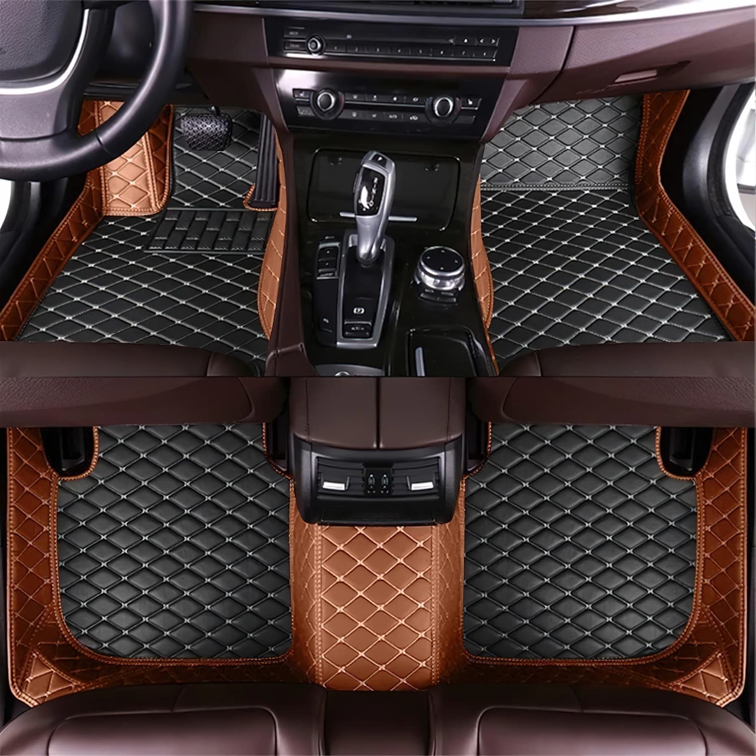 Accessori Tappetini in pelle per auto per Toyota Yaris cross 2024 2025 2026 Tappetini per auto personalizzati Tappetini per veicoli