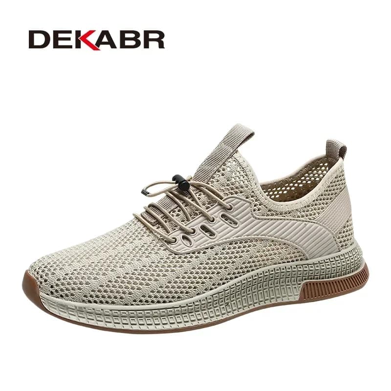 DEKABR Scarpe da uomo in mesh estivo Scarpe da ginnastica leggere Moda uomo Scarpe da passeggio casual Mocassini da uomo traspiranti Zapatillas Hombre
