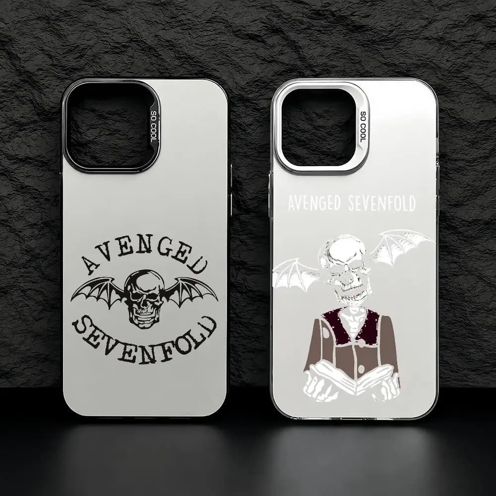 Avenged Sevenfold Stage Phone Case iPhone 11/12/13/14/15/16/17 Pro Max Aurora TPU Case Shockproof Slim Stylish Cover