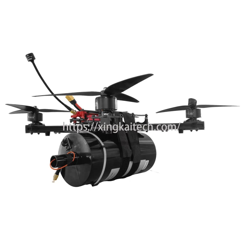 Modulo dati video in fibra ottica Cavo in fibra ottica ultraleggero da 0,26 mm 5 km/10 km/15 km/19 km per trasmissione video drone FPV ottica