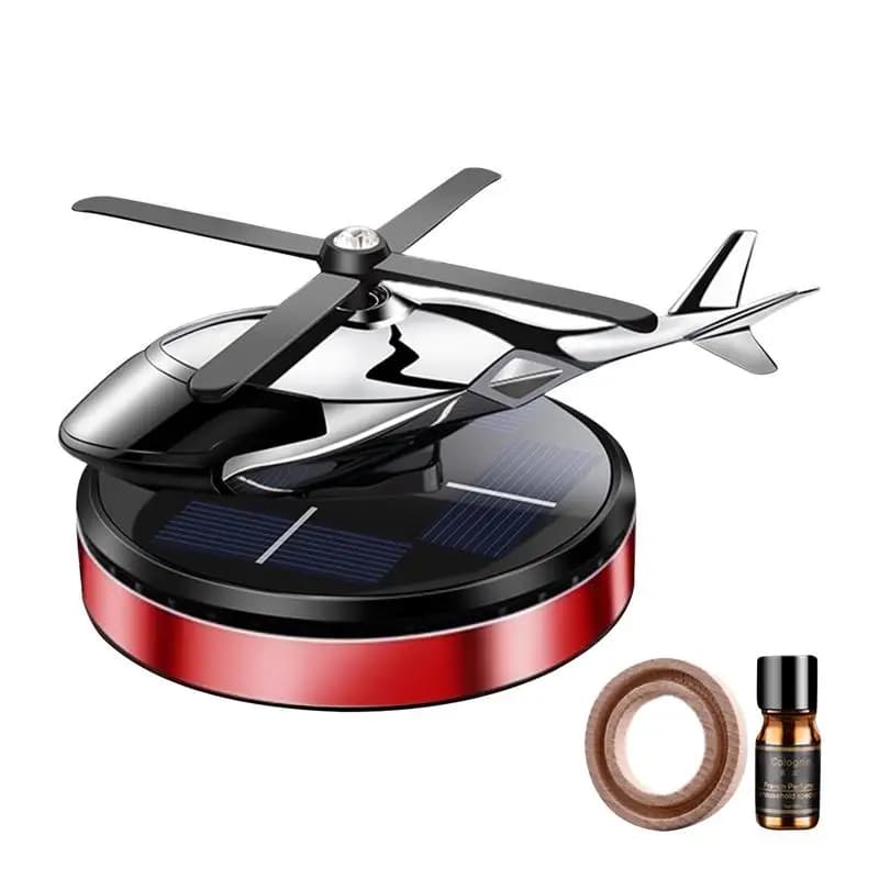Car Deodorant Solar Energy Auto Helicopter Aromatherapy Long-Term fragrance Natural oil diffuser for deodorization and