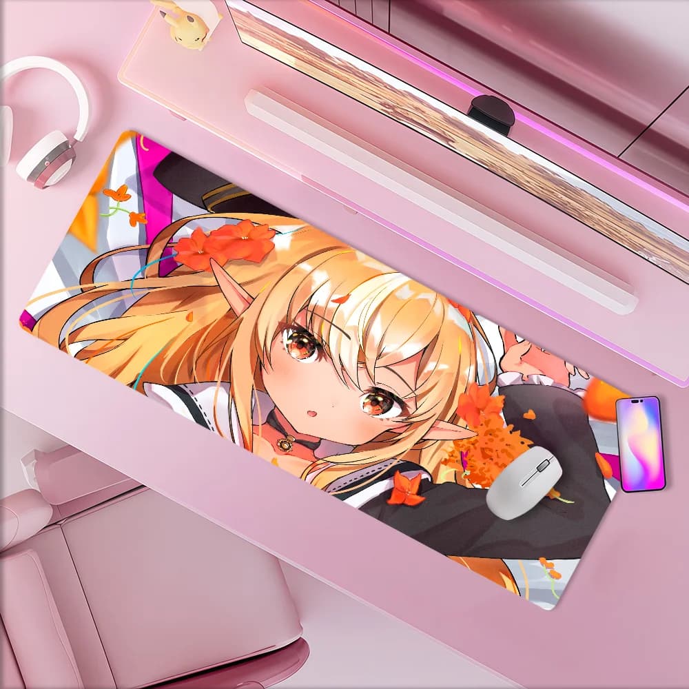 Singer S-Shiranui Flare Mouse Pad Non-slip Thickened MousePad Student Gaming Cushion Large Writing Lockedge Office