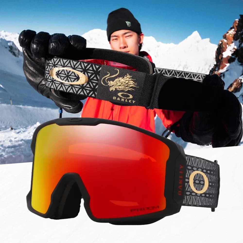 Oakley Line Miner [M] Ski Goggles, Model [7093], Snow Goggles with Prizm Lenses, Unisex Protective Eyewear