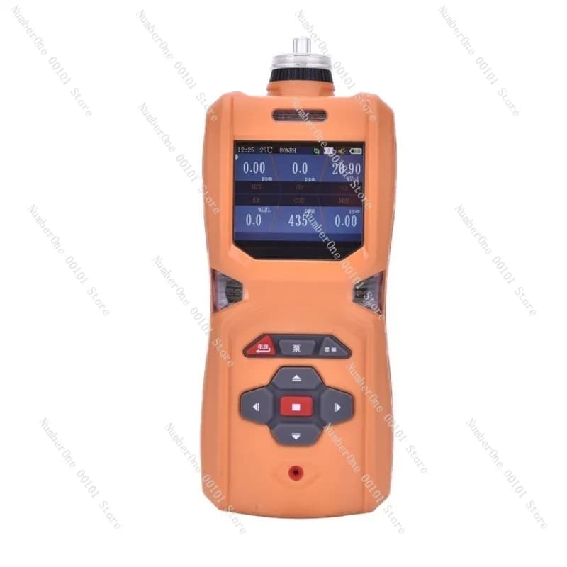 Allarme portatile di monossido di carbonio, analizzatore di gas per CO2 e ossido di azoto, rilevatore composito multigas per la sicurezza e il monitoraggio