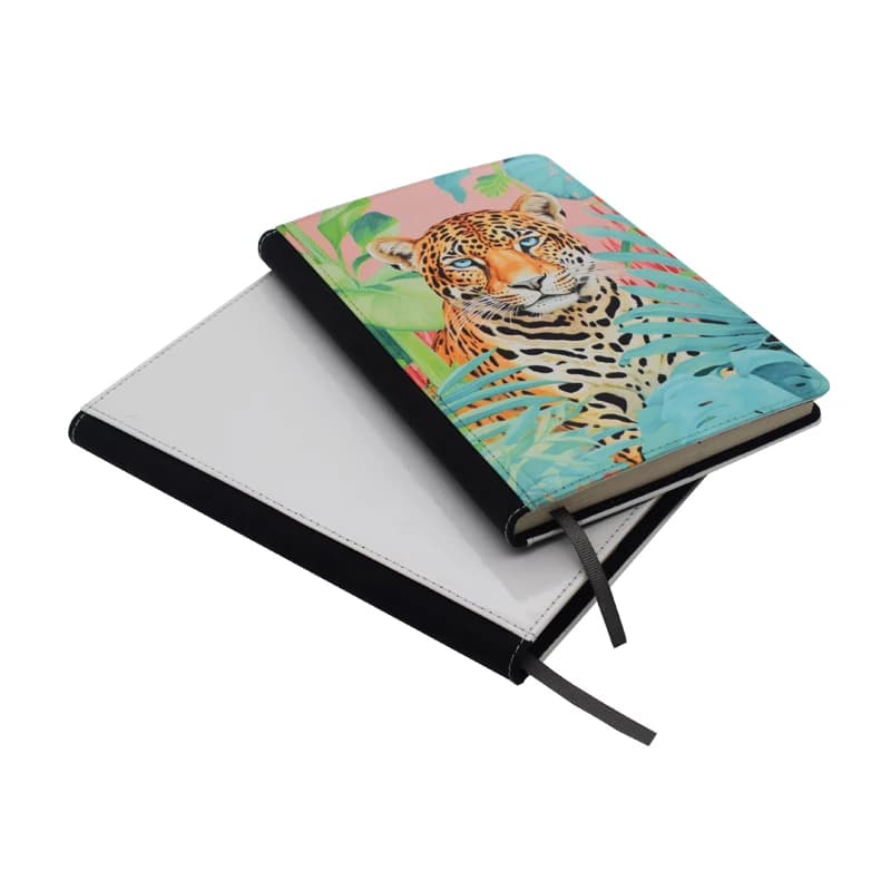 5 pz/lotto Staccabile E Riutilizzabile Formato A5 Sublimazione Spazi Vuoti Notebook Trasferimento Termico Formato A5 Lucido Vuoto Notebook In Ecopelle