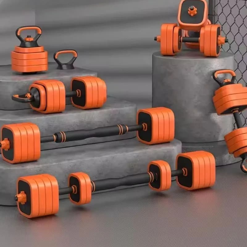 New Adjustable Dumbbell Set Secure Weight Lock For Home Gym Multi-Scene Fitness And Strength Workout