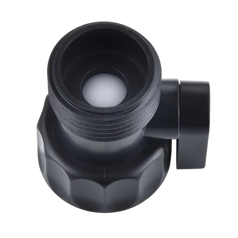 1 pcs Plastic ball valve with 3/4GHT thread for garden hose, water flow control switch, gardening accessories