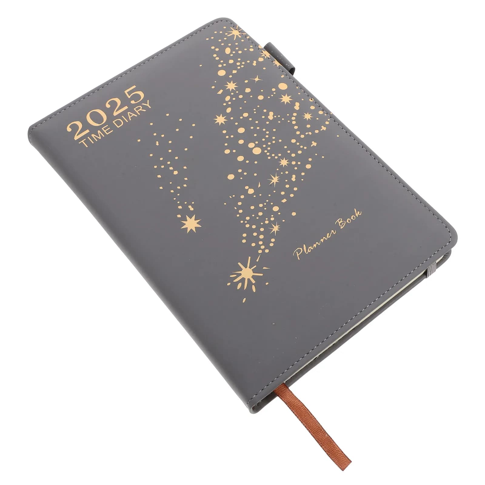 Agenda Giornaliera 2025, Spaziosa, Semplice, Elegante, Compatta, Multifunzionale, per Uso Scolastico, Portatile