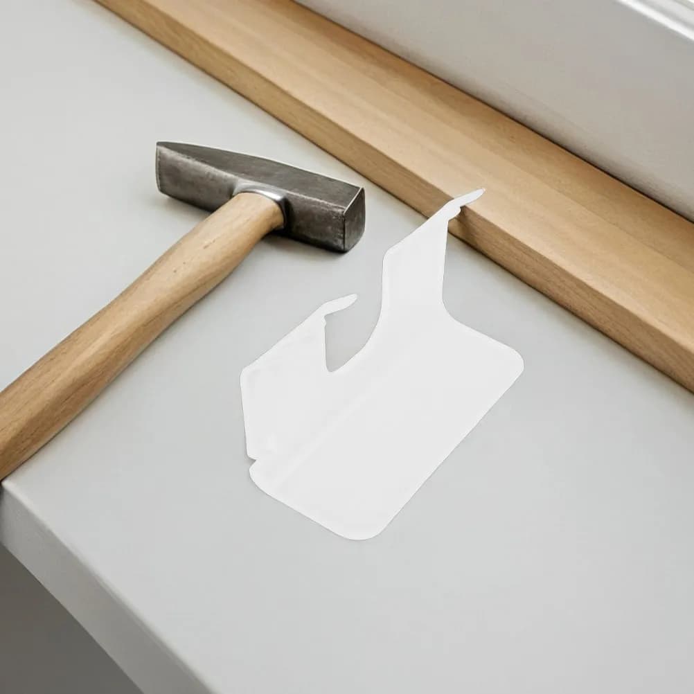 Supporto da parete stabile per 1 paio di racchette da ping pong, espositore compatto per scuole e case