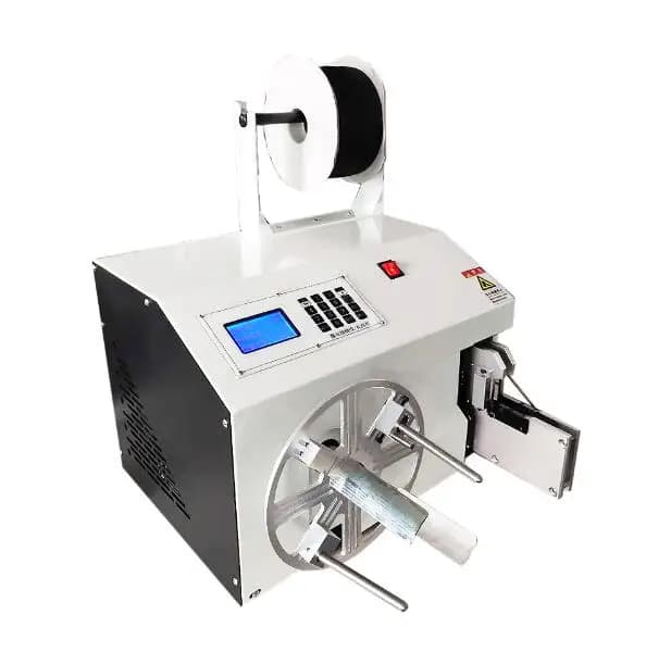 Avvolgitrice e legatrice semiautomatica a doppio filo Avvolgitrice per avvolgitore per avvolgitore per avvolgitore per cavi Oem