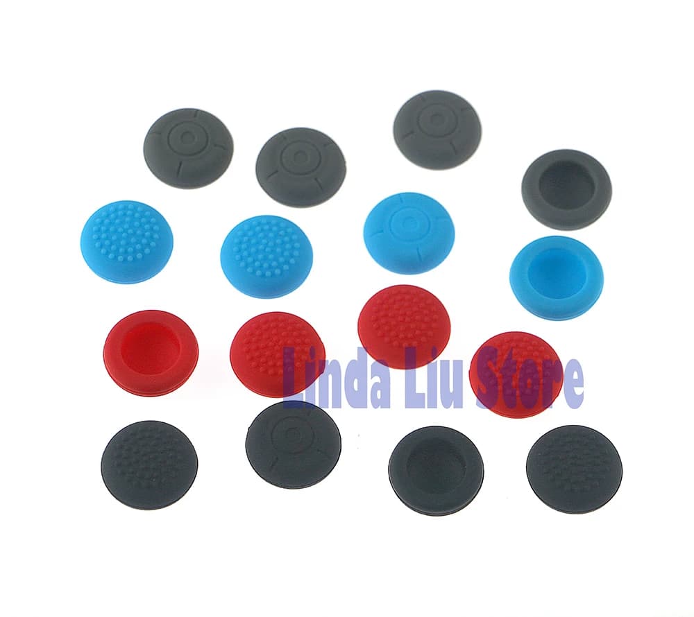 100 pezzi di copri joystick in silicone per Nintendo Switch NS, grip basi per gamepad analogici