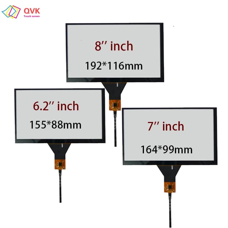 6.2 7 pollici P/N SY-PG070-S02 XDX QSF-PG7003-FPC-A0 Pannello touch screen capacitivo GPS per auto GT911 6Pin