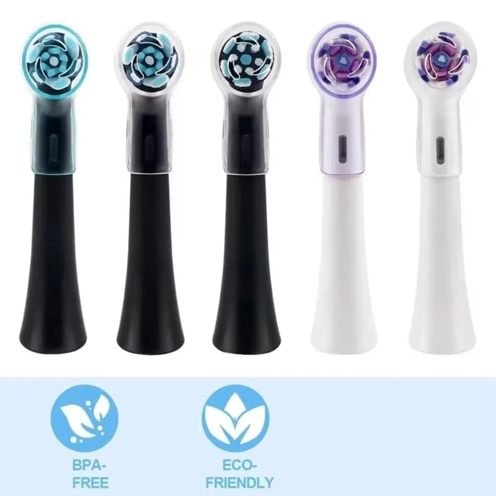 4 pcs plastic dust cover for brush heads, transparent spare covers for electrical brush heads, brush heads covers