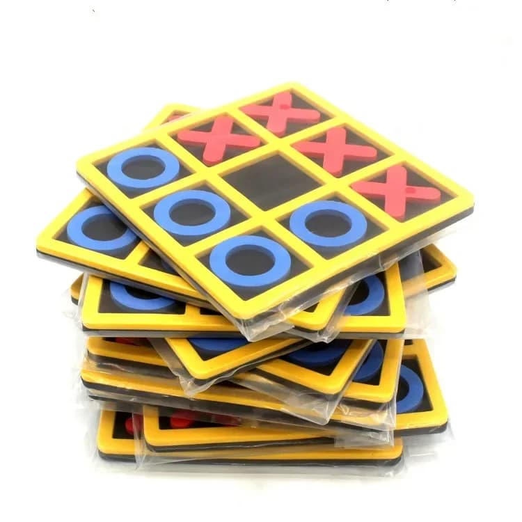 Interazione genitore-figlio Gioco da tavolo per il tempo libero Scacchi OX Divertente sviluppo Giocattoli educativi intelligenti Puzzle Gioco Regalo per bambini
