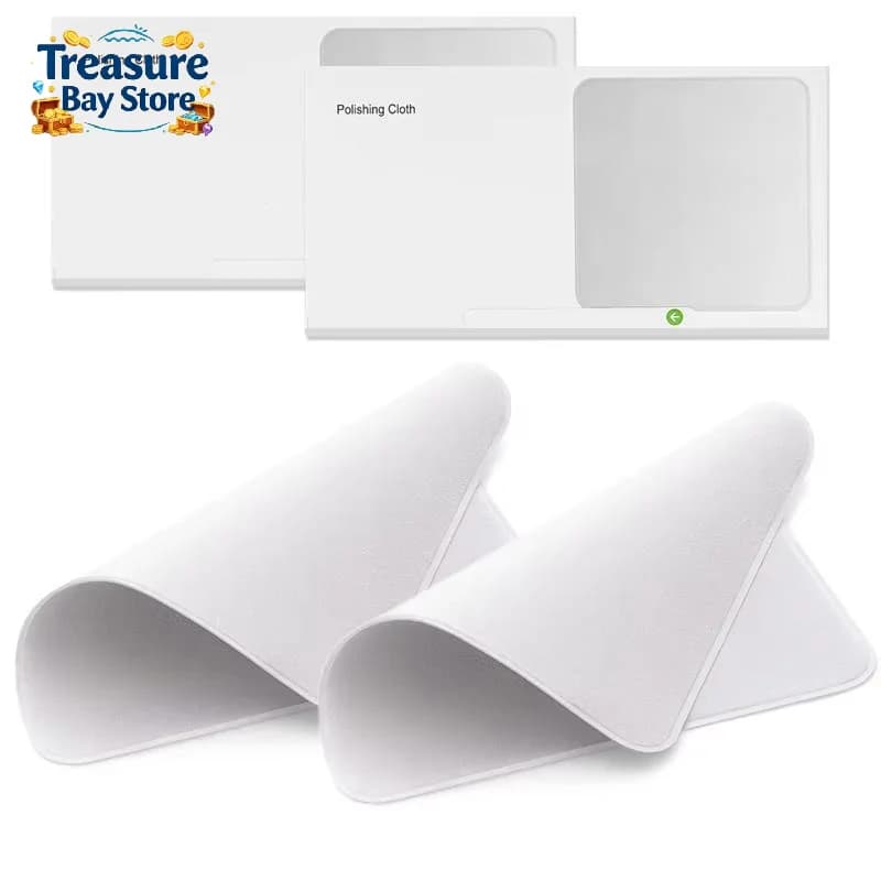 1/2/3Pcs Premium Microfiber Polishing Cloth Lint Free Scratch Proof For Cleaning Phone Tablet Laptop Screens