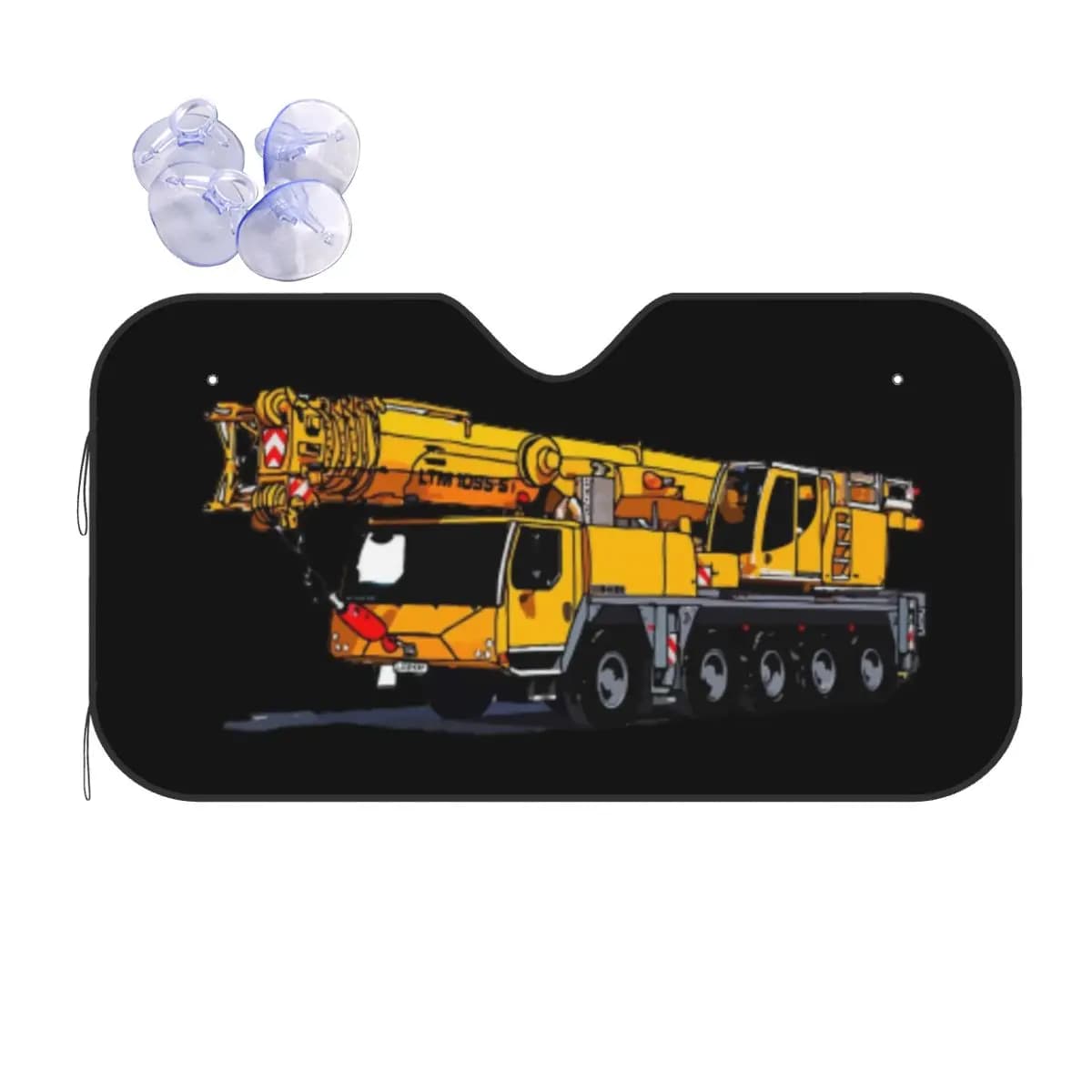 Liebherr Heavy Crane Parasole Parabrezza Auto Parabrezza Anteriore Finestra Parasole Accessori Coperture