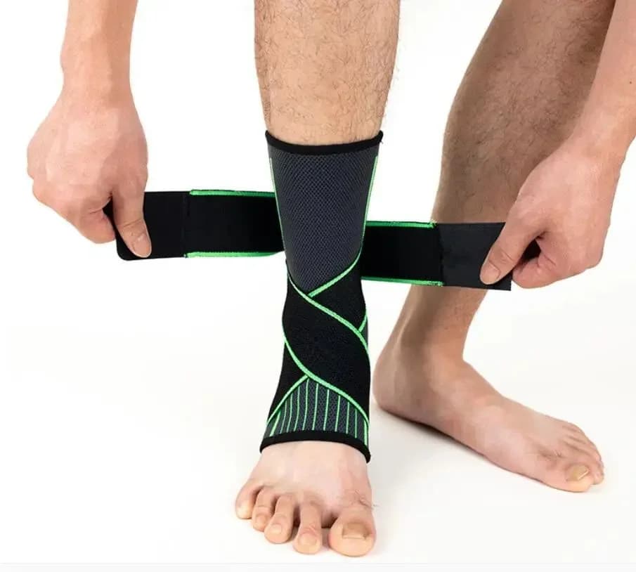 1pcSports Ankle Protector Compression Support Brace, Suitable for Basketball Running Hiking Mountaineering Yoga