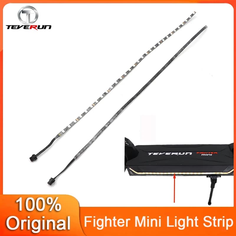 Originale Teverun Striscia di Luce Posteriore Per Teverun Fighter Mini/Mini Pro/Mini ECO Scooter Elettrico Stelo Ha Condotto La Luce di Ponte HA CONDOTTO LA parte della luce