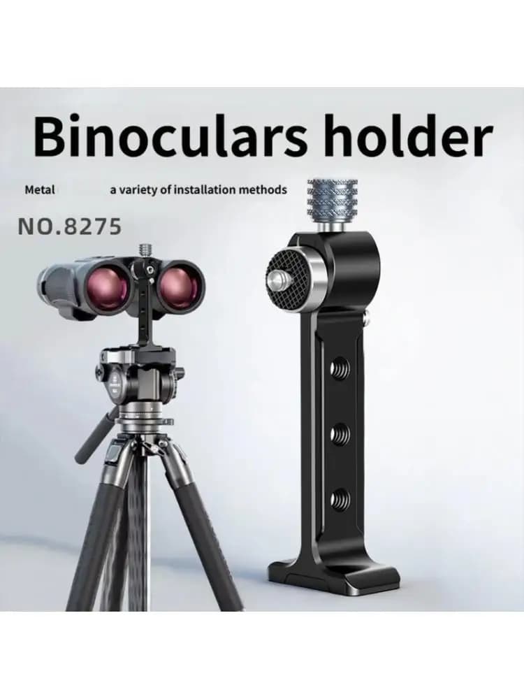 Adattatore per treppiede binoculare in alluminio Y1UB che incorpora piastra Arca da 38 mm. Utilizzo immediato