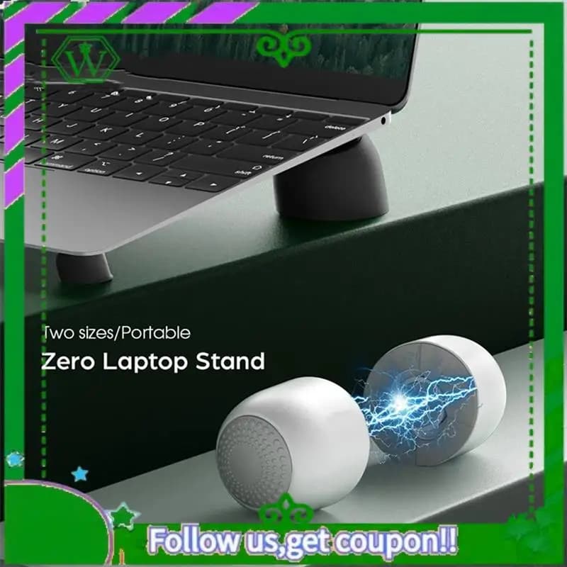 Supporto per laptop portatile affidabile Supporto per laptop magnetico di alto valore Bellissimo e ad alta durezza per tablet Nero