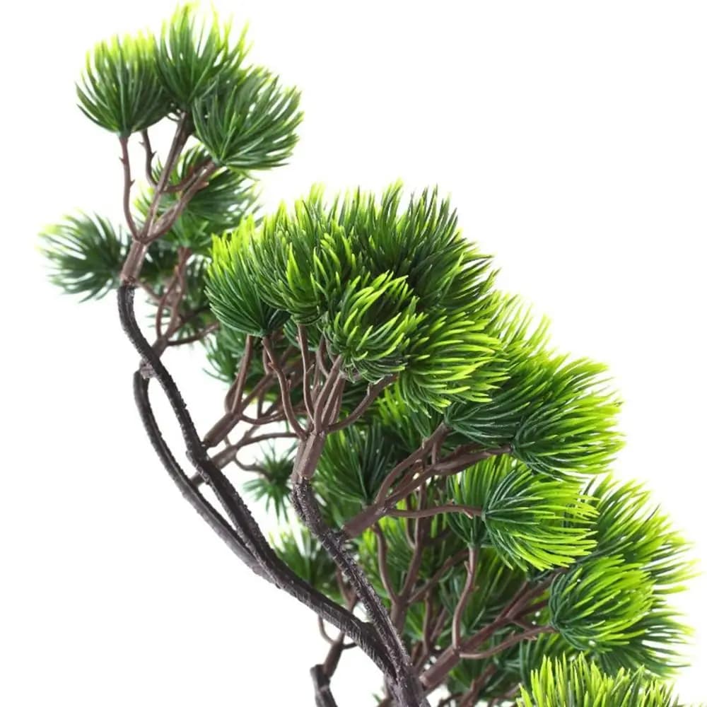 DIY Plants Decoration Christmas Supplies Crafts Party Pine Needles Artificial Plant Plastic Pinaster Fake Cypress