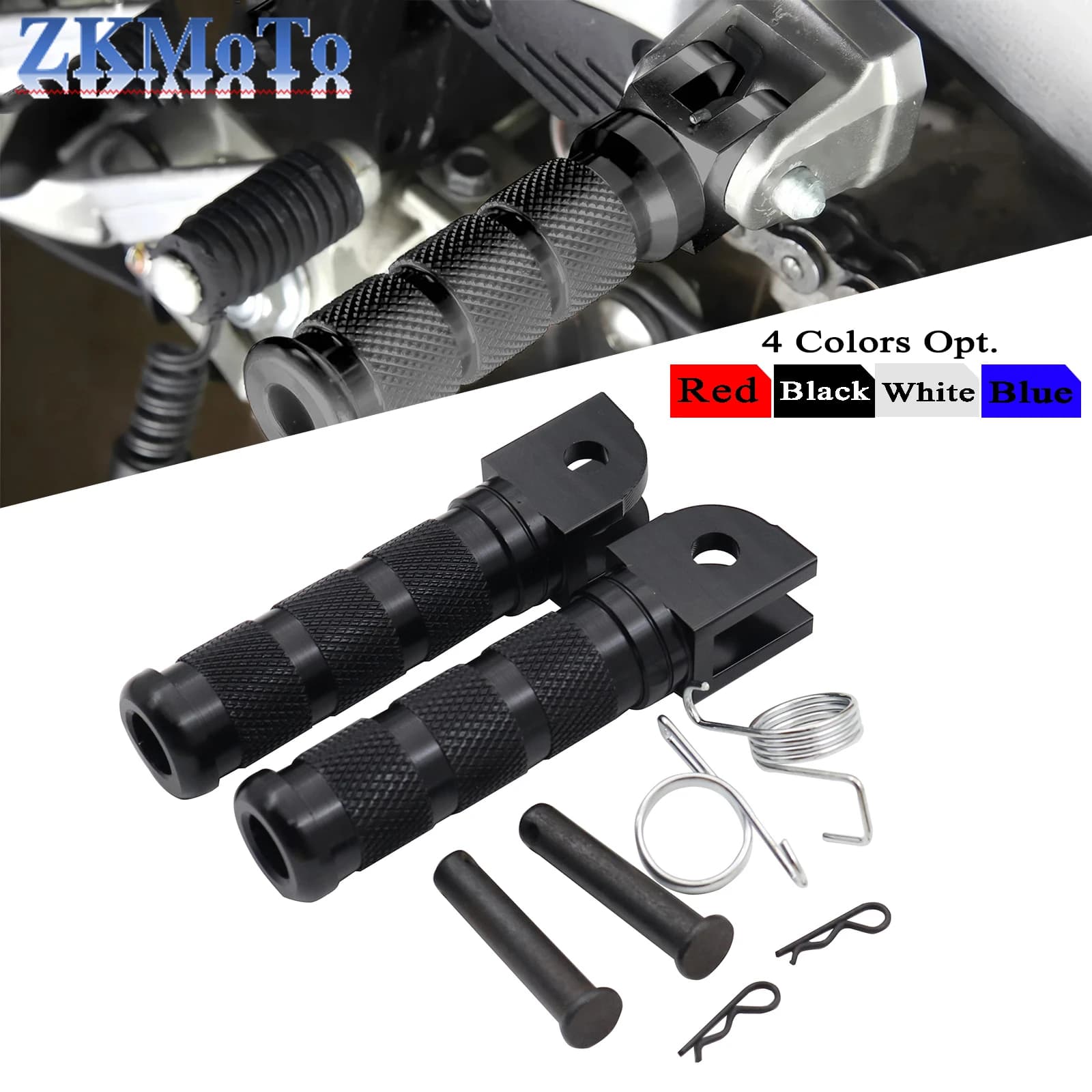 Moto CNC Pedale Pedane Poggiapiedi Pedane Poggia Pedali Per Honda CBR250R CBR300R CBR400R CBR500R CBR600RR CBR1000RR Parti
