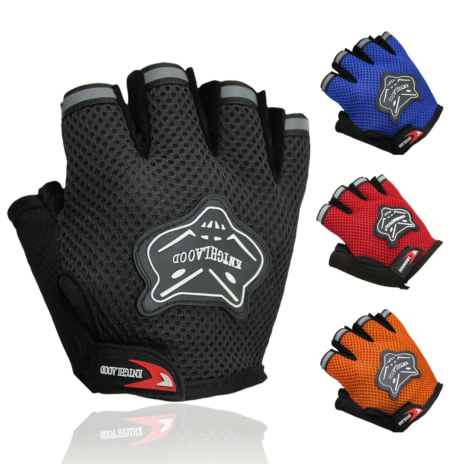 Breathable Half-Finger Cycling & Fitness Gloves – Anti-Slip, Sweat-Absorbing Sports Gloves for Men & Women