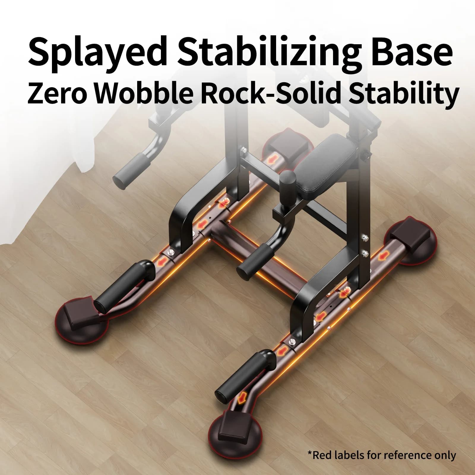 Dip Station Pull-up Bar Power Tower Multi-Function Adjustable Height Fitness Strength Training for Home Gym Workout