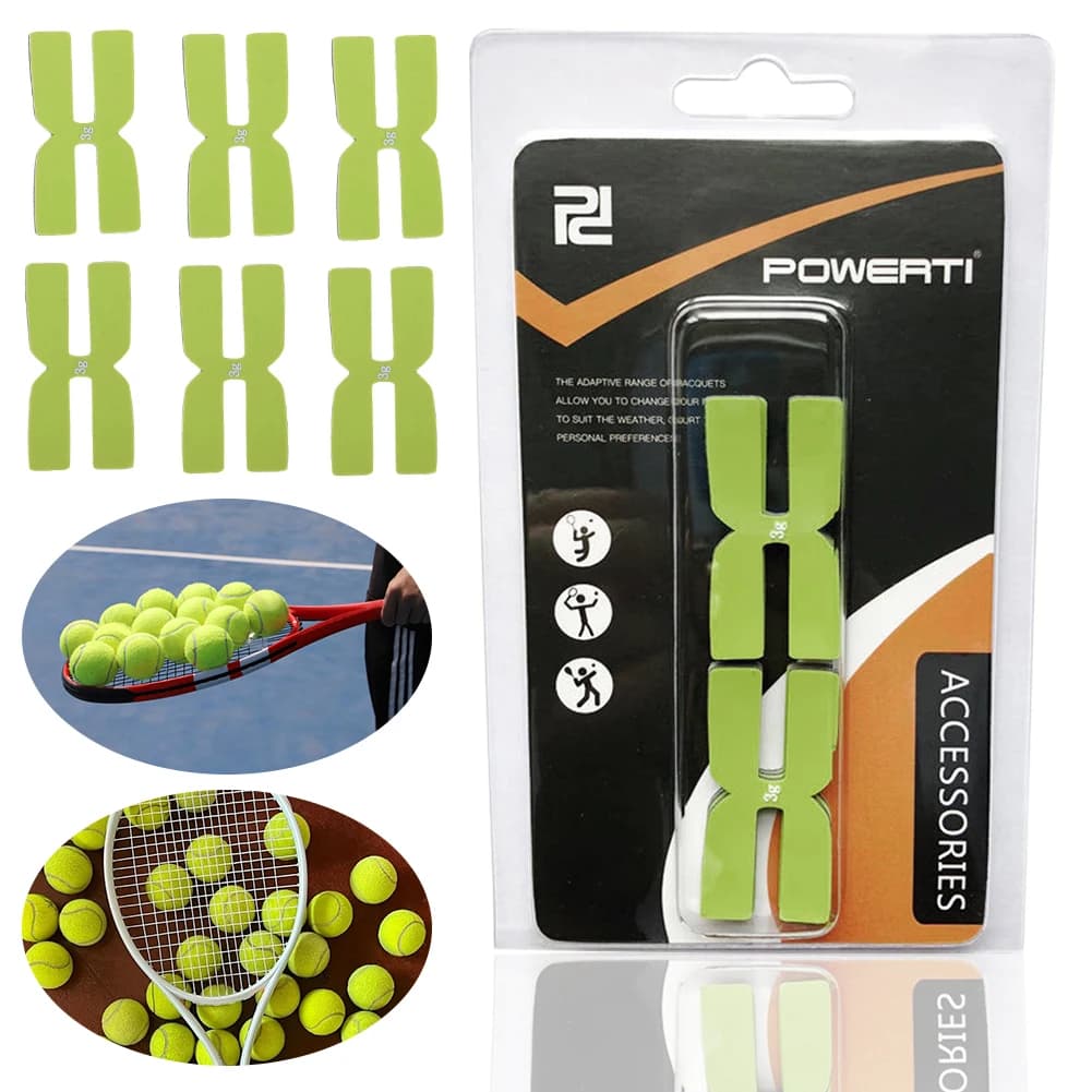 6PCS 3g Tennis Racket Weight Balance Strips Silicone Tennis Racquet Tapes Tennis Racket Weight for Outdoor Sports Accessories