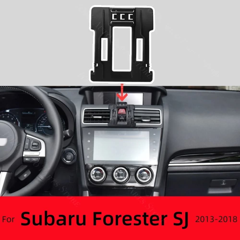 Supporto per telefono cellulare per Subaru Forester SJ X20 2013-2018 Forte speciale staffa fissa Base di ricarica wireless Accessori per auto