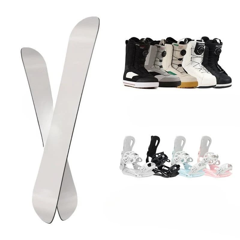 Ski equipment set full set, snowboard fast wear snowshoes, retainer helmet snow goggles, quick drying clothes protective gear