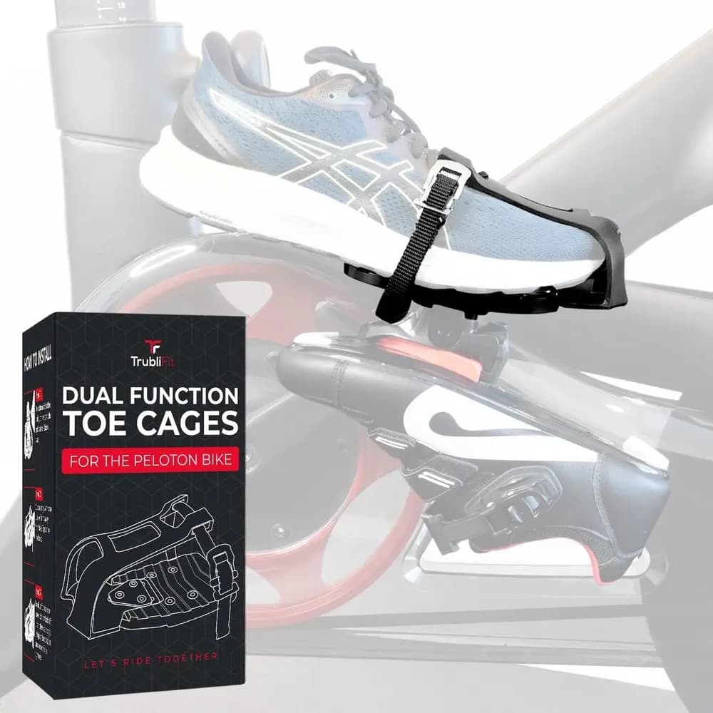Supporti per Piedi a Doppia Faccia per Biciclette - Converti i Pedali per Adattarli a Sneakers o Scarpe da Ciclismo - Accessorio per Biciclette